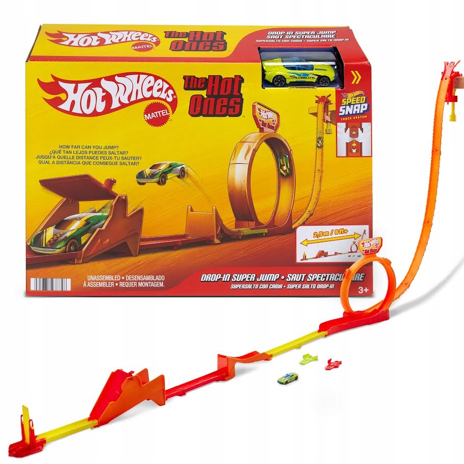 Hot Wheels Stunt Jump Pretekárska dráha JCX69